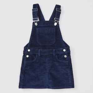 navy blue pinafore