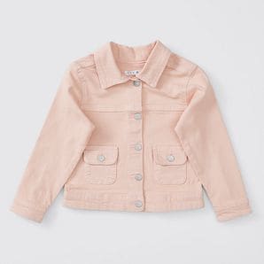 pink denim jacket target