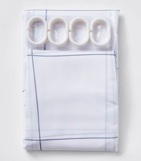 Grid Shower Curtain