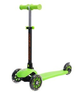 Cyclops Lean 'N' Glide Tri Scooter - Green