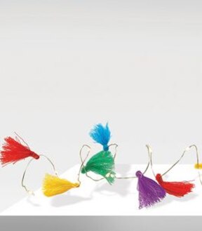 Mirabella Kidz Casa 20 LED Tassel String Lights