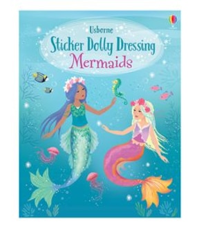 Usborne Sticker Dolly Dressing Mermaids by Fiona Watt - Book