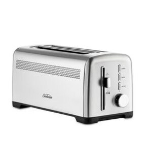 Sunbeam Fresh Start™ 4-Slice Long Slot Toaster Stainless Steel TAM1003SS
