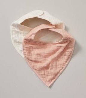 2 Pack bub. Bandana Bibs