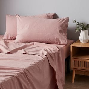 Arlo Stonewash Sheet Set - Queen Bed