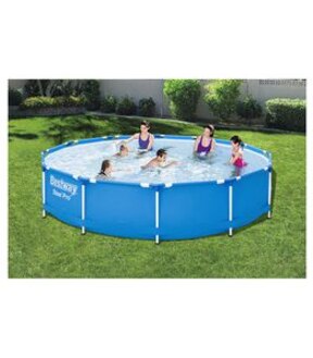 H2OGO! Bestway 12ft Steel Pro Frame Pool