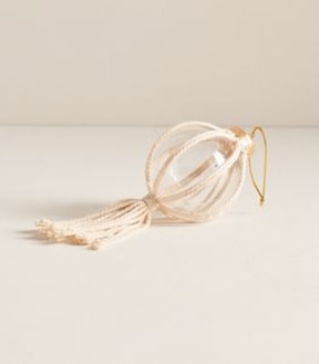 Christmas Macrame Bauble