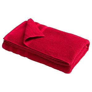 essentials Bath Sheet - Red | Target Australia