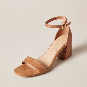 block brown heels
