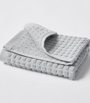 Waffle Cotton Bamboo Face Washer