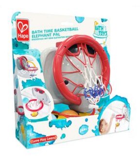 Hape Bath Time Basketball Elephant Pal