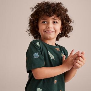 T-shirt - Dark Green | Target Australia