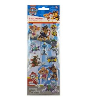 Paw Patrol 3 Pack Bubble Sticker Set