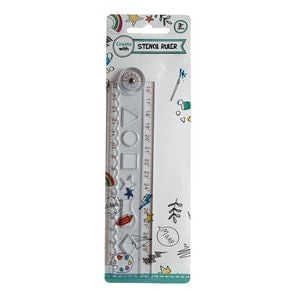 Folding Ruler With Stencils | Target Australia