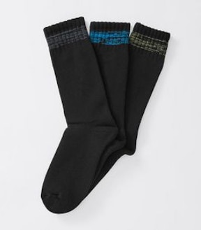3 Pack Explorer All Seasons Socks - Black