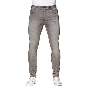Get your denim fix with a pair of classic skinny jeans. This figure flattering shape works a 90's edge into the mix with ripped details for a fierce daytime look, or super soft .