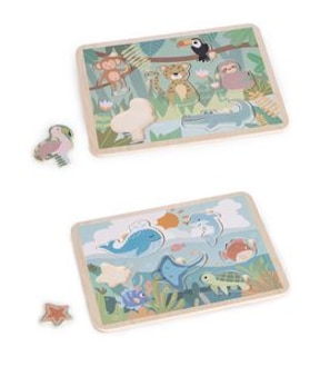 Wooden Basic Puzzles - Assorted*
