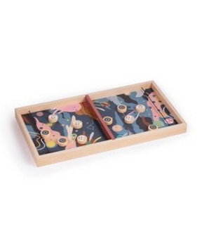 Wooden Space Catapult Game