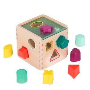 B. toys Wonder Cube Wooden Shape Sorter – Target Australia