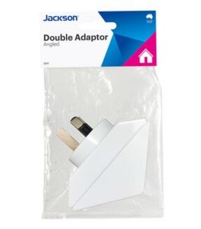 Jackson Angled Double Adaptor