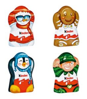 Kinder Hollow Christmas Figures - 35g - Assorted