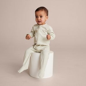 Baby Organic Cotton Stripe Coverall – Target Australia