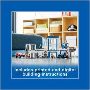 Building Instructions Lego City 60246 Instructions Police Station