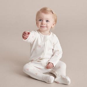 Baby Organic Cotton Zip Coverall