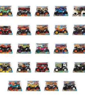 Hot Wheels Monster Trucks 1:24 Scale Die-Cast -  Assorted*