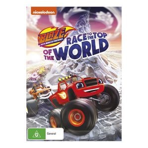 Blaze And The Monster Machines Race To The Top Of The World DVD