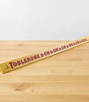 Toblerone On and On Gift Bars - 600g