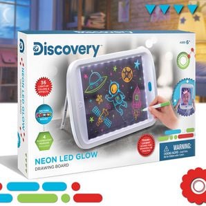Discovery - Neon LED Glow Drawing Board | Target Australia
