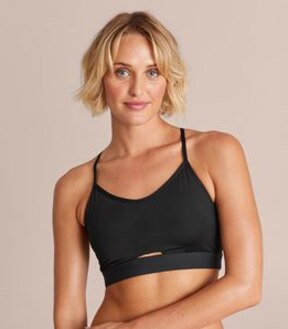 Low Impact Cross Back Sports Crop Top; Style: LCT53756