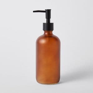 Download 500ML Frosted Glass Pump Bottle | Target Australia