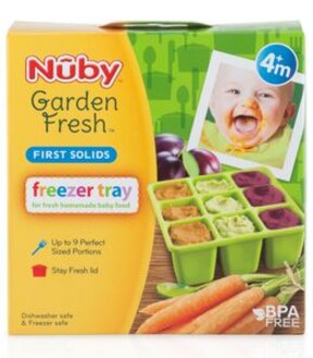 Nuby Garden Fresh Easy Pop Freezer Tray Assorted