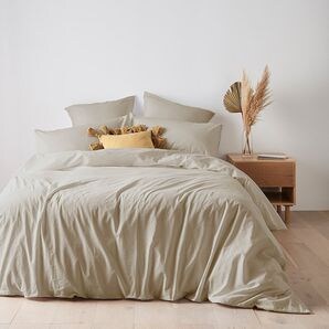 Arlo Stonewash Quilt Cover Set – Target Australia
