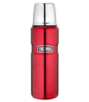 Thermos 470ml Vacuum Flask - Red