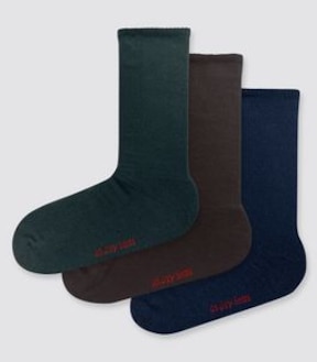 Underworks 3 Pack All Day Cushion Crew Socks