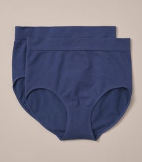 2 Pack Cotton Seamfree Full Briefs