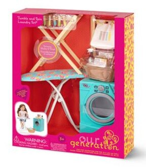 Our Generation Tumble and Spin Laundry Combo Set