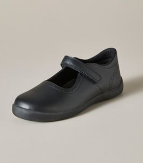 Kids Youth Good Fit Mary-Jane Leather School Shoes