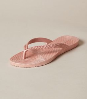 Womens Taya Recycled Textured Thongs