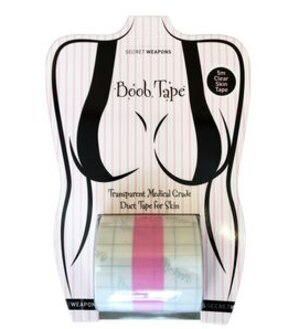 Secret Weapon Boob Tape - Clear 5m