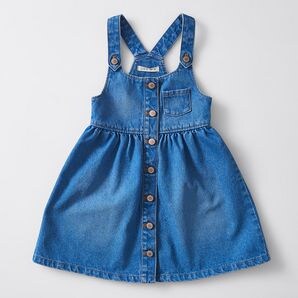 Found practice ship cold illustrious DENIM Pinafore Utility Dress | Target Australia