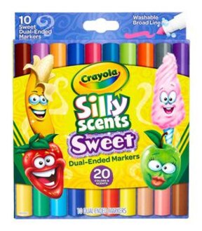Crayola Silly Scents Dual Ended Markers - 10 Pack