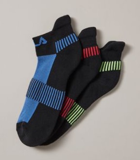Fila 3 Pack Sports Heel Tab Socks
