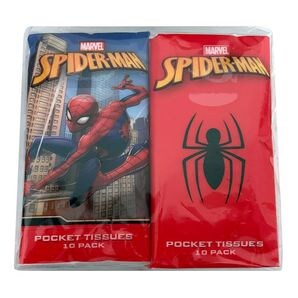 10 Pack Spiderman Pocket Tissues Target Australia