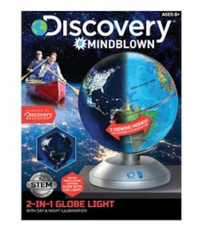 STEM Discovery #Mindblown Kids 2-in-1 World Globe Light