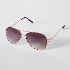Morrissey Memphis Aviator Sunglasses - Gold | Target Australia
