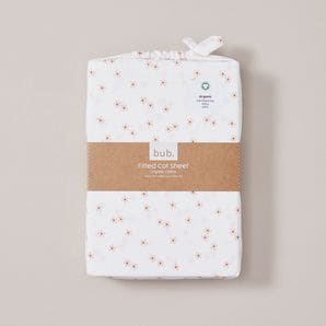 bub. Organic Cotton Fitted Cot Sheet – Target Australia